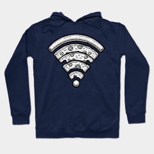 Pizza and Wifi, Funny Pizza Lover Hoodie